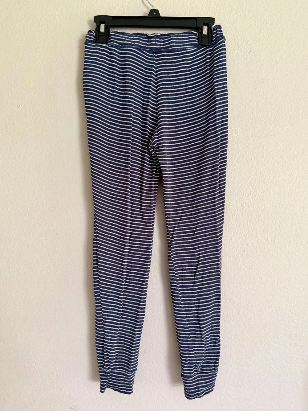 Roxy Kids Navy and White Striped Jogger Pants